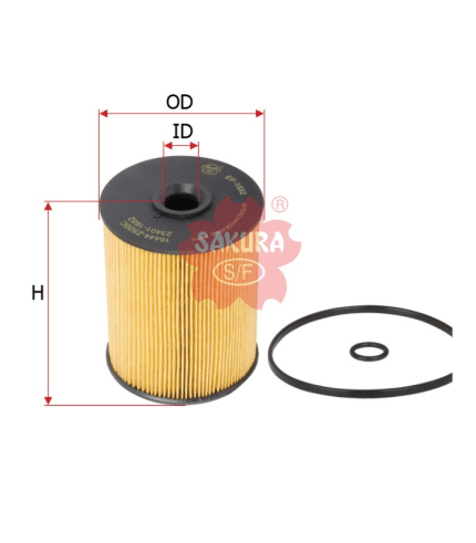 Filtro de petroleo / sakura / ef1802